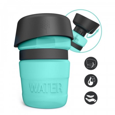 Portable Trip canteens  for pets, BPA Free +HDPE